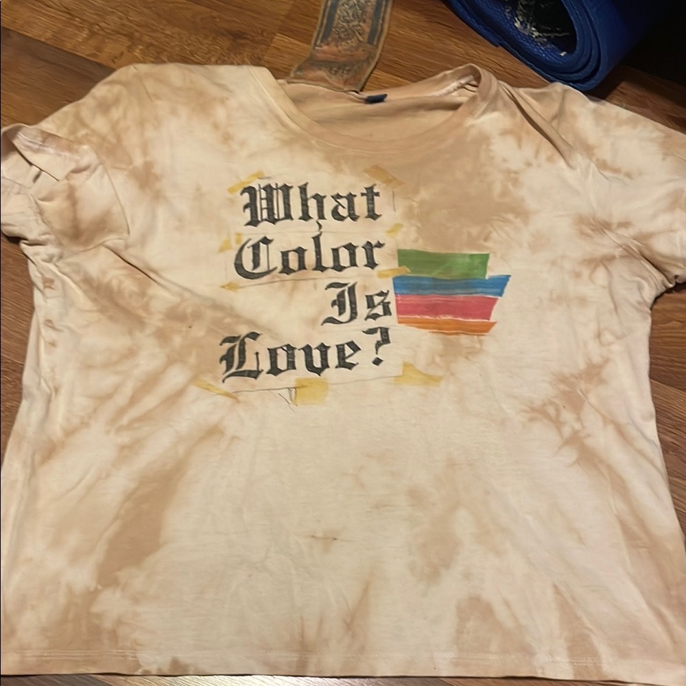 L.A.M.B. Tie-Dye Graphic T-Shirt